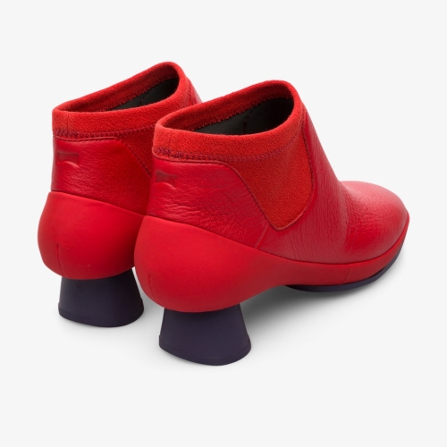 Camper Alright Womens Ankle Boots US-07670 Red Online